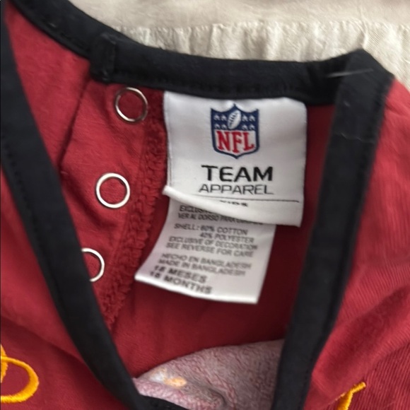 Cardinals Kids Dress - Red and Black - Picture 2 of 6